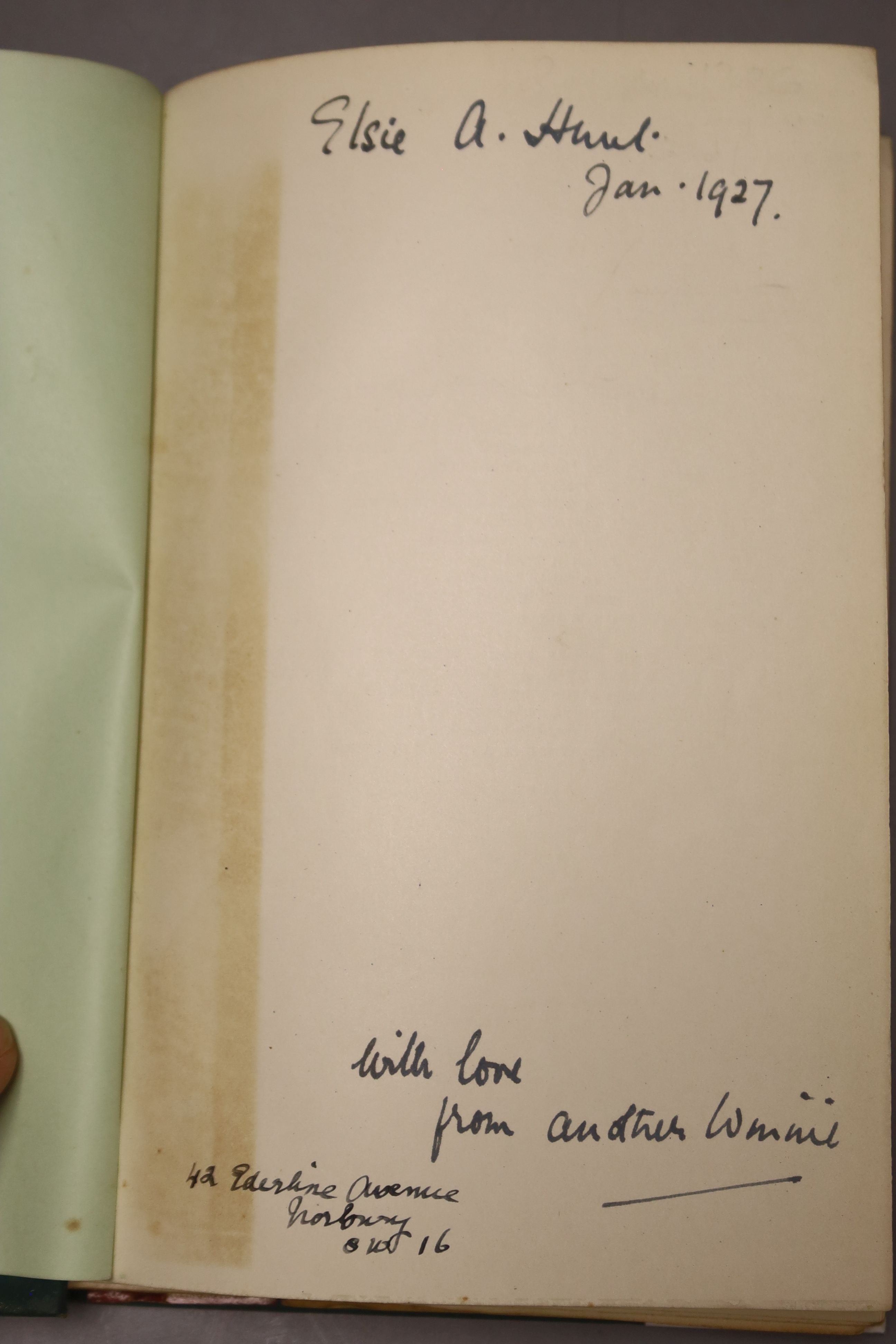 Milne, A.A., 'Winnie The Pooh', 8 vols, (d.j. present, some tears and losses, Methven & Co. Ltd., 2nd edition, together with Milne, A.A. 'Now We Are Six', 8 vols (d.j. present, some minor tears and losses, Methven & Co.,